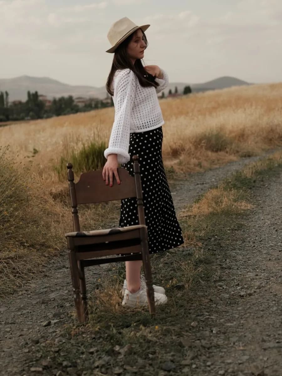 Coppice Bias Midi Skirt